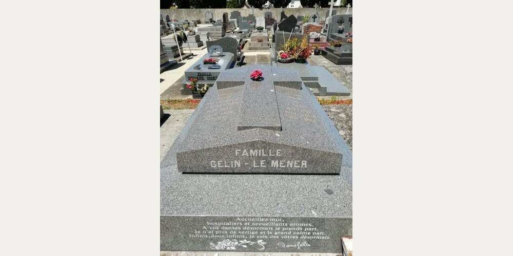 La tombe de Daniel Gélin