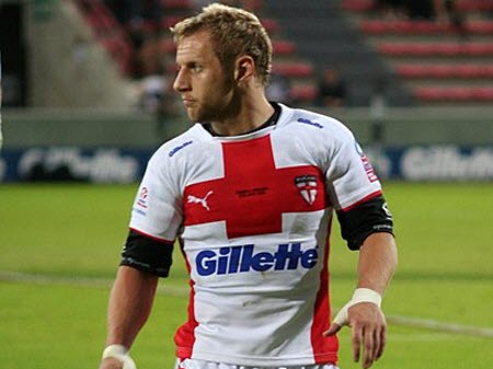 Le rugbyman anglais Rob Burrow s'en est allé