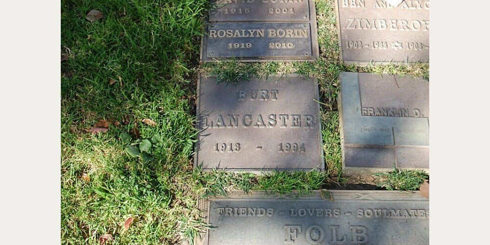 Tombe de Burt Lancaster