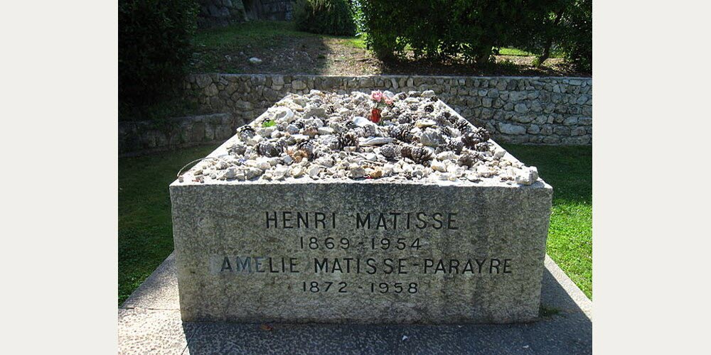 Tombe Henri Matisse Nice, via Wikimedia Commons