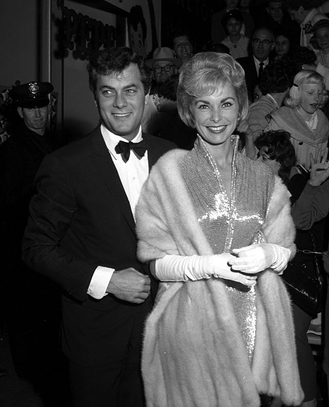 Tony Curtis and Janet Leigh, via Wikimedia Commons