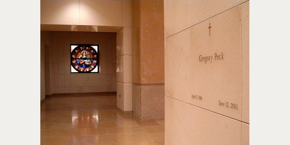 La tombe de Gregory Peck