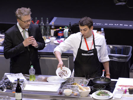 Le critique gastronomique Sébastien Demorand