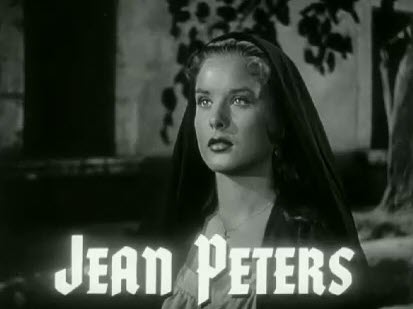 L'irrésistible icone du cinéma américain des année 50, Jean Peters