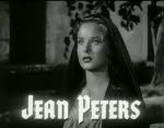 L'irrésistible icone du cinéma américain des année 50, Jean Peters