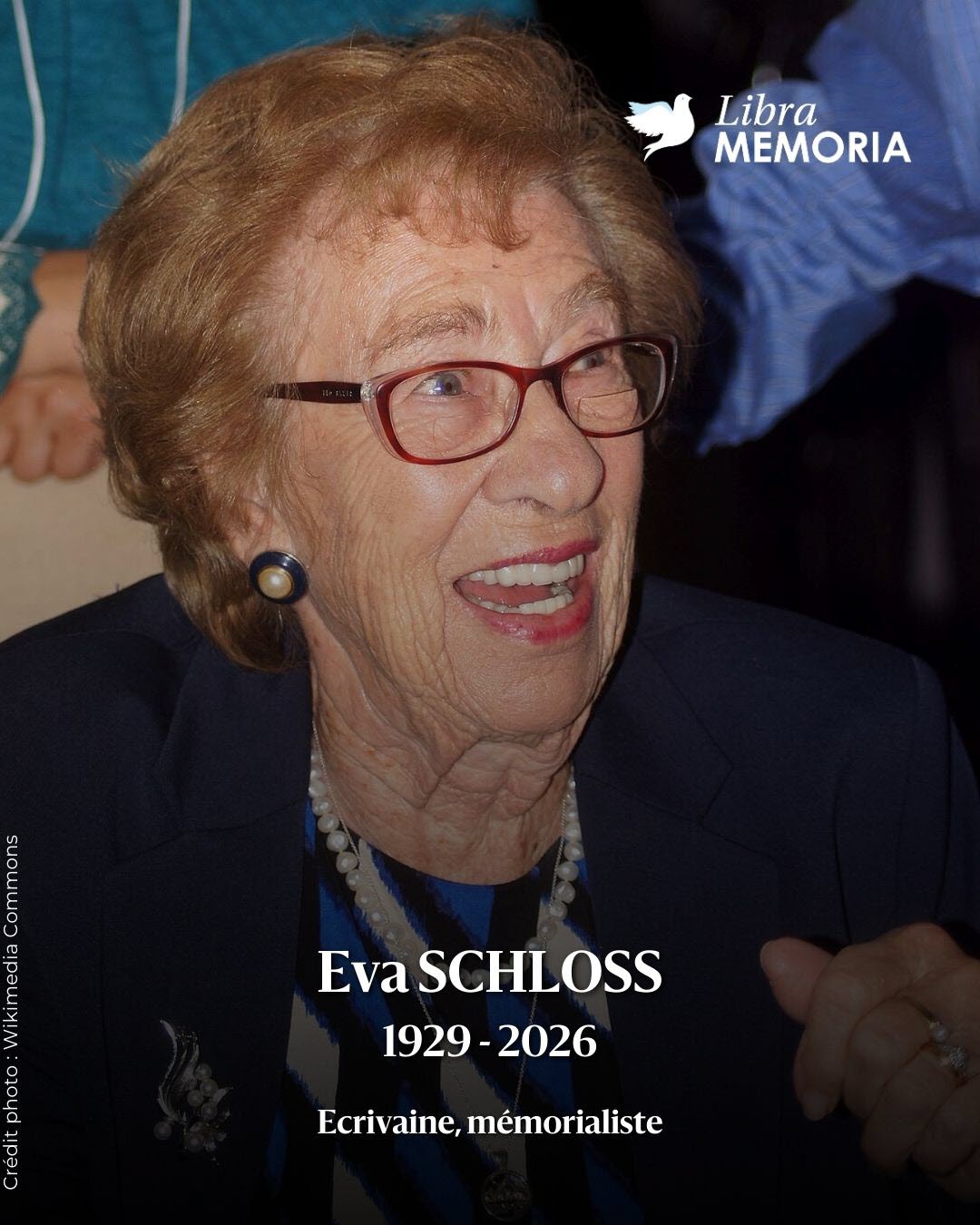 Eva Schloss, écrivaine, mémorialiste, elle a marqué la littérature par un témoignage exceptionnel et une vie de résilience. Rendez-lui hommage.