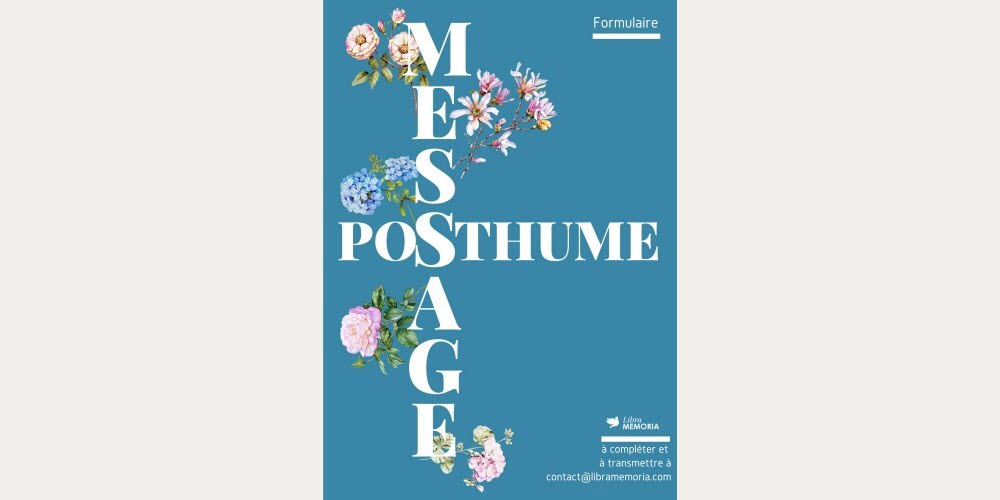 Formulaire message posthume