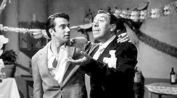 Franck Fernandel et son père