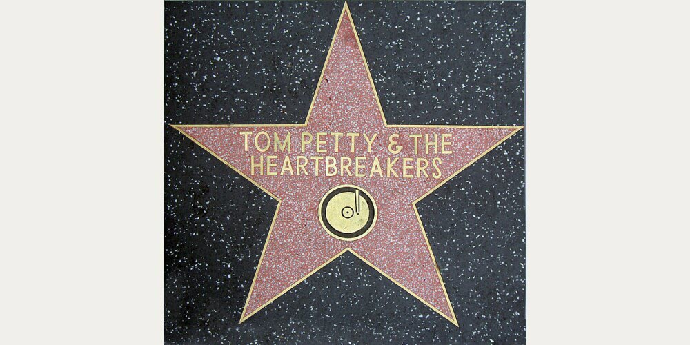 Tom Petty walk of fame, via wikimédia commons