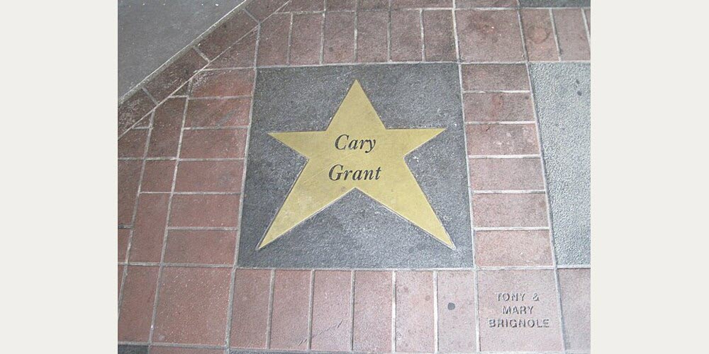 Celebrity Star Cary Grant Orpheum Theater Memphis, via Wikimedia Commons