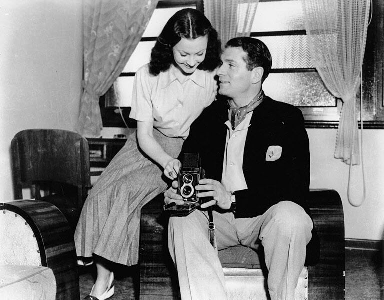 Laurence Olivier et Vivien Leigh