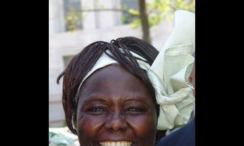 Photographie de Wangari MUTA MAATHAI