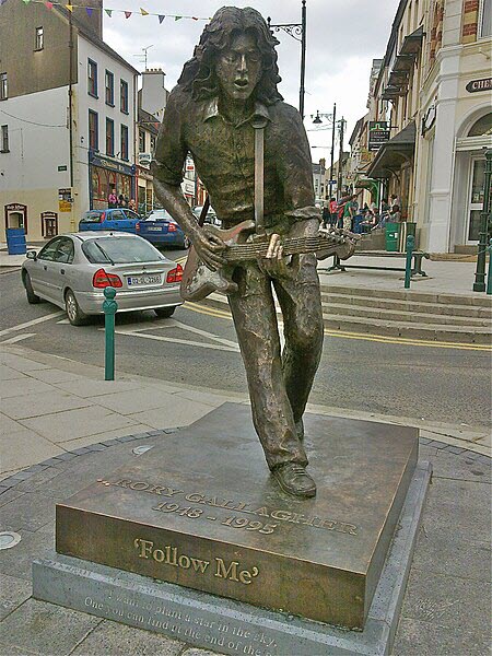 Rory Gallagher Statue