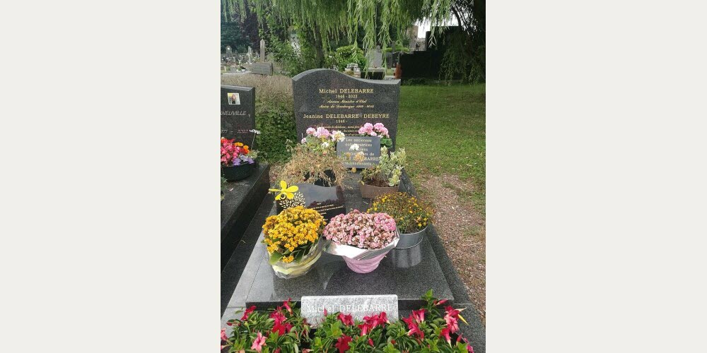 La tombe de Michel Delebarre