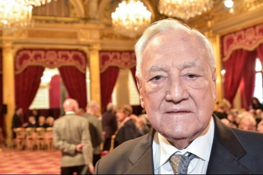 En 2015, Christian Poncelet avait reçu la légion d’honneur des mains du président François Hollande. Photo d’archives VM /Jérôme HUMBRECHT