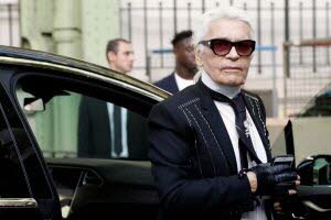 Le couturier Karl Lagerfeld Le couturier Karl Lagerfeld