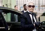 Le couturier Karl Lagerfeld