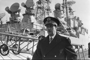 La disparition de l'officier général de marine, Philippe de Gaulle