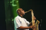 Le saxophoniste Manu Dibango