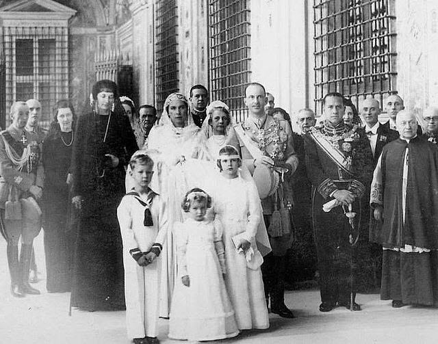 Humbert II et sa famille