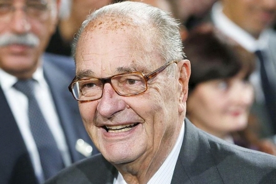 Le 21 novembre 2014, Jacques Chirac participait à la remise des prix de la fondation qui porte son nom. Photo archives AFP