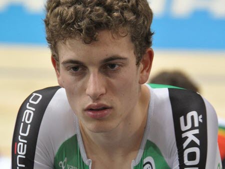 Gino Mäder, coureur cycliste suisse