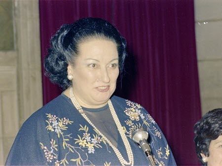 Montserrat Caballé, cantatrice espagnole