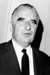 Le décès du politicien et ancien président Georges Pompidou