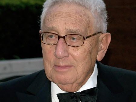 Le diplomate américain Henry Kissinger, s'en est allé