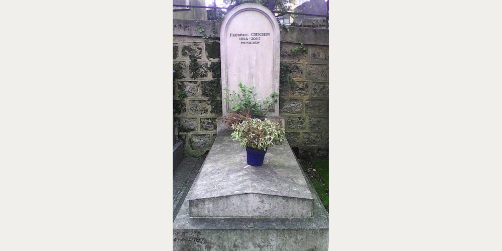 La tombe de Frédéric Chichin