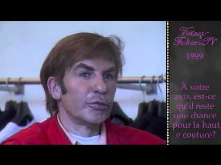 Disparition du Grand Couturier, Claude Montana