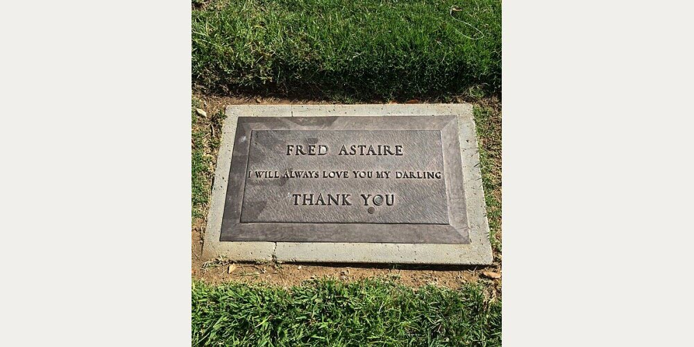 La tombe de Fred Astaire