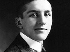 Le boxeur et combattant dans l'armée de l'air Georges Carpentier