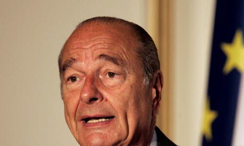 Photographie de Jacques CHIRAC