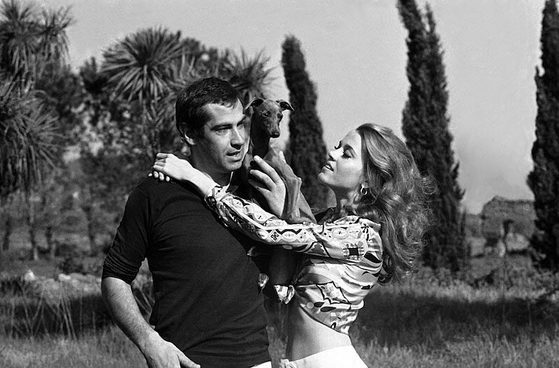 Roger Vadim et Jane Fonda