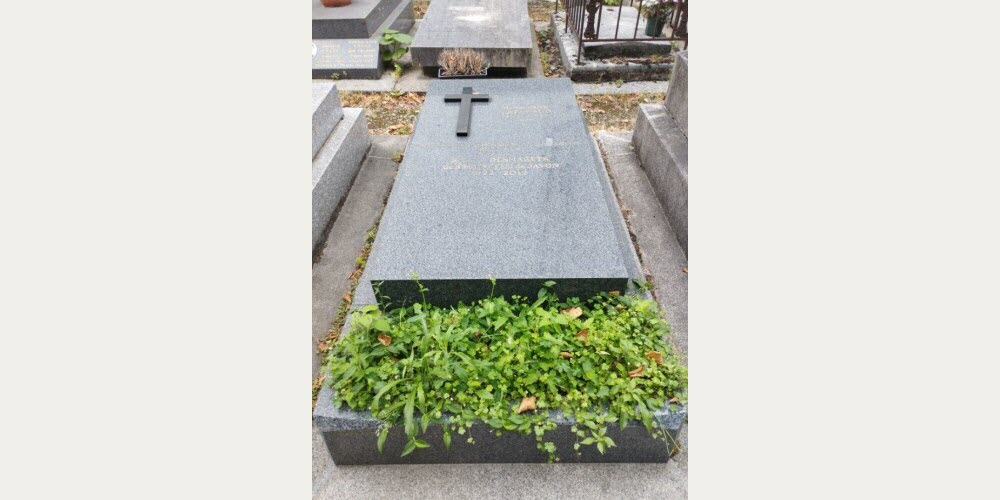 La tombe de Sophie Desmarets