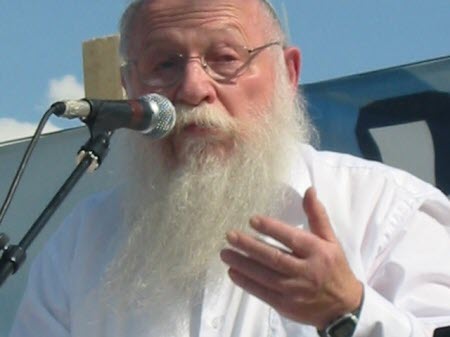 Le rabbin Haïm Drukman, leader spirituel du sionisme religieux