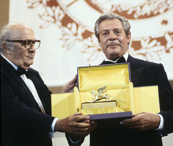 Mastroianni 1990 Venice Film Festival