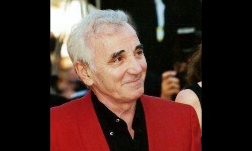 Photographie de Charles AZNAVOUR
