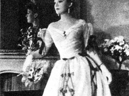 L’actrice française de théâtre et cinéma, Edwige Feuillère