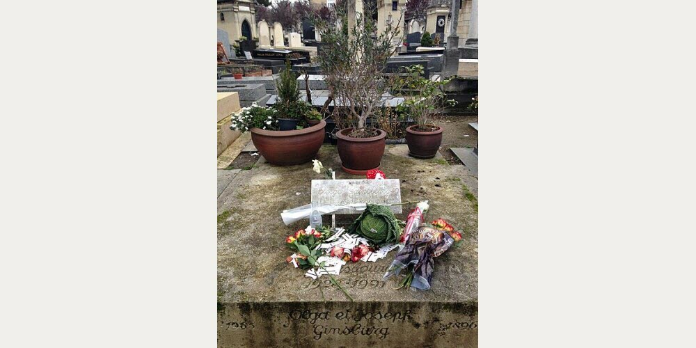 La tombe de Serge Gainsbourg