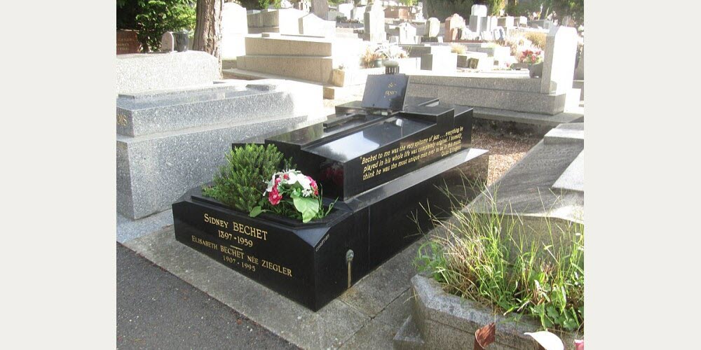 La tombe de Sidney Bechet