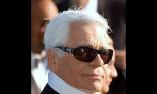Photographie de Karl LAGERFELD
