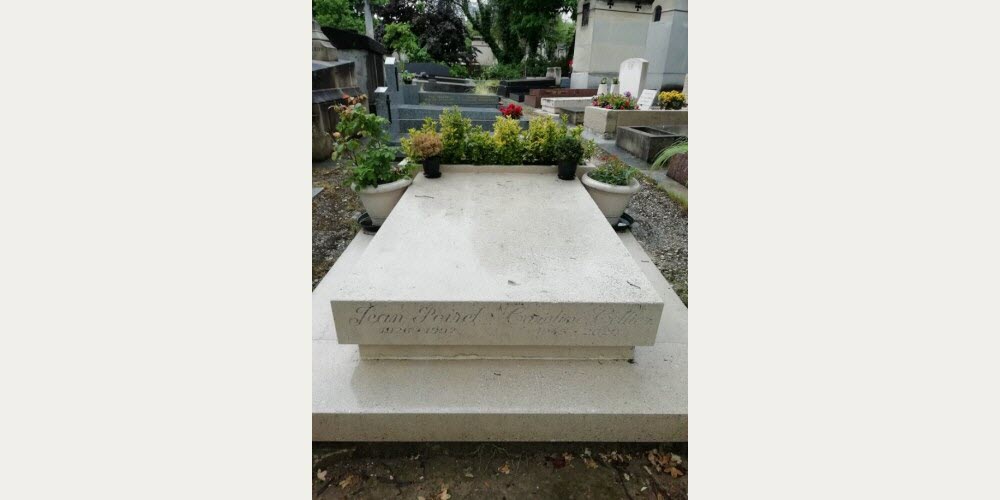 La tombe de Caroline Cellier