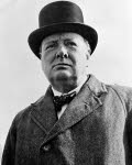 L'ancien premier ministre du Royaume-Uni, Winston Churchill