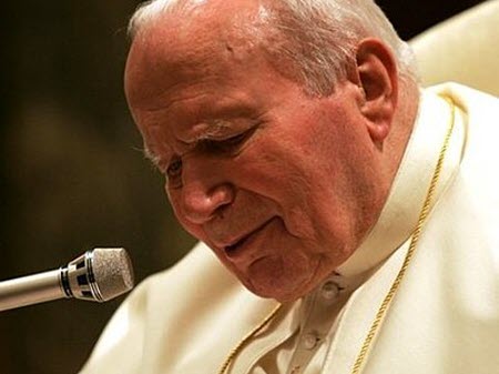Le pape Jean Paul II s'en est allé
