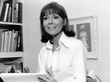 L'actrice Diana Rigg, qui incarnait Emma Peel