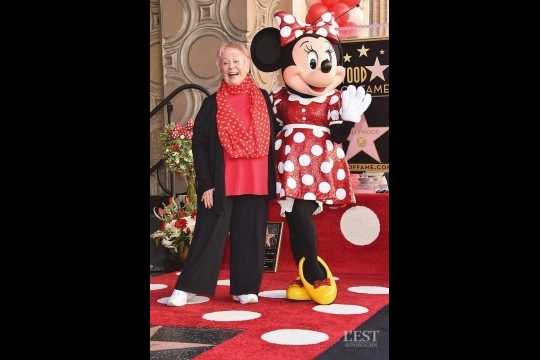 Russi Taylor avait été choisie parmi un groupe de 200 candidates lors d'une audition en 1986 pour devenir la voix de Mickey Mouse. Photo Alberto E. RODRIGUEZ/AFP
