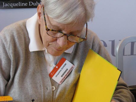 L'écrivaine Jacqueline Duhême, est morte