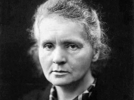 La physicienne et chimiste polonaise, naturalisée française Marie Curie